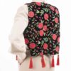 Embroidered Vest for Women with Floral Design