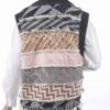 Embroidered Vest for Women with Patchwork Design