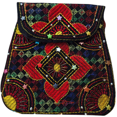 Ethnic Embroidered Crossbody Bag Baluchi Style
