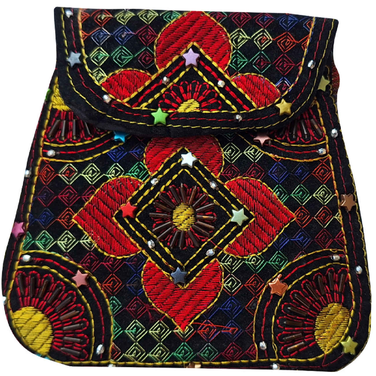 Ethnic Embroidered Crossbody Bag Baluchi Style