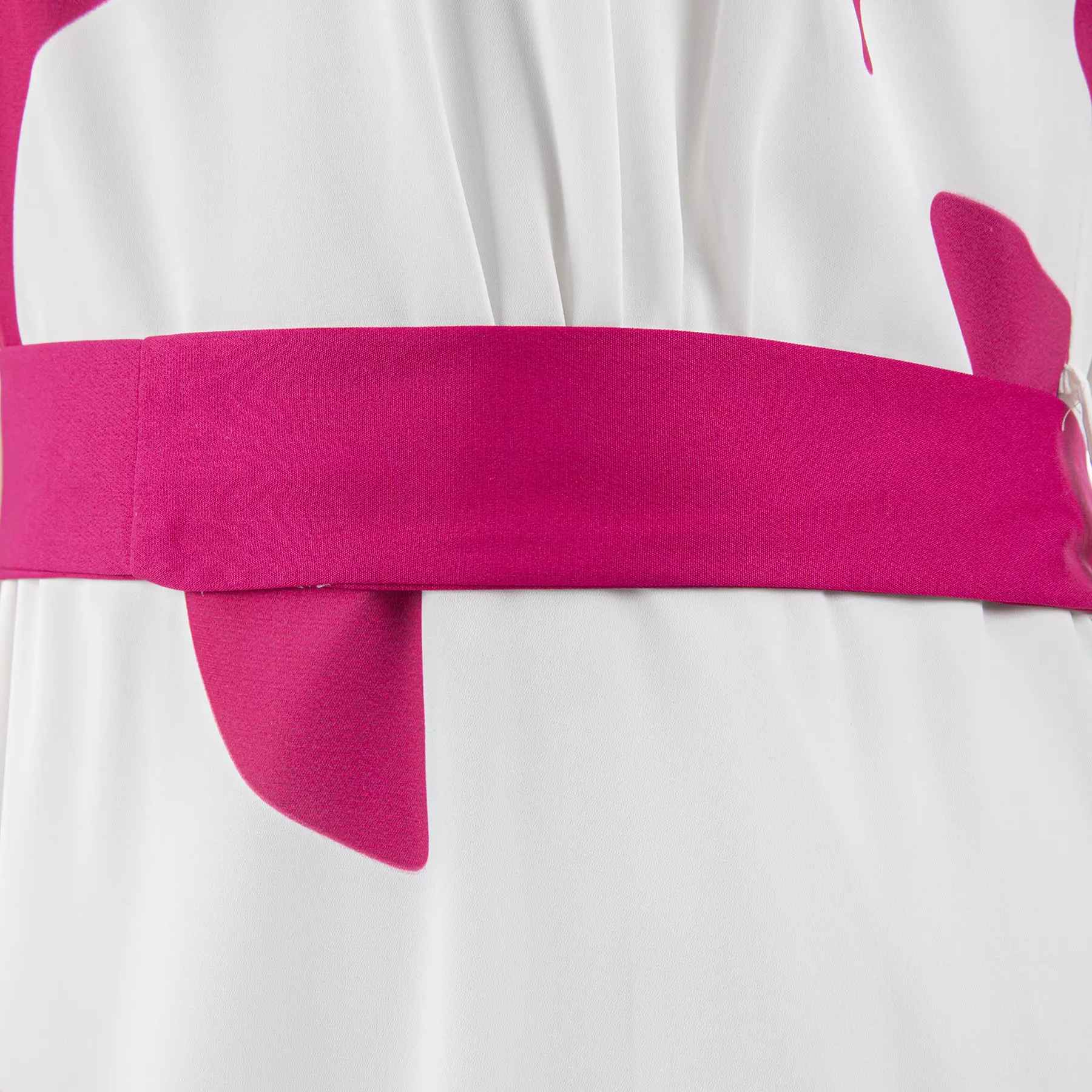 Fit Dress with Belt for Women with Floral Design