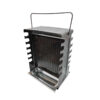 Vertical Gas Burner Grill for Kebabs - Double-Sided with 12-Skewer Stand