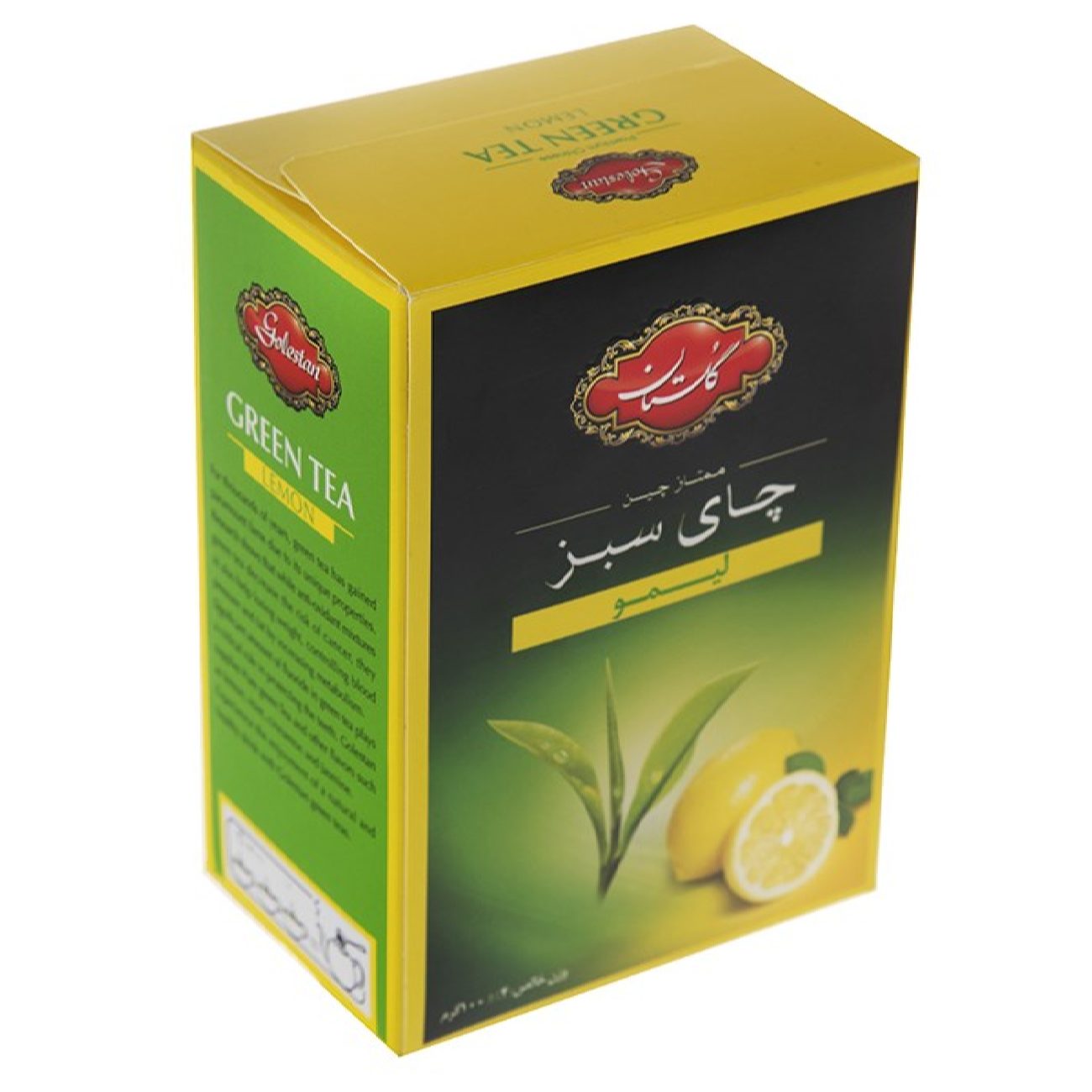Golestan Lemon Flavored Green Tea 100 gr (7x)