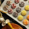 Homemade Crinkle Cookies Mix of Six Chocolate & Fruit Flavors
