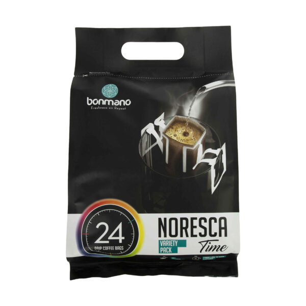 Instant Bonmano Variety  Noresca Coffee Pack Of 24