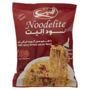 Instant Noodle – Elite Indomie – Spicy Tomato Sauce Flavor, 75 gr (20 Packs)