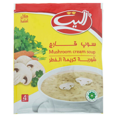 Instant Mushroom Soup Powder, Elite 61g (20 Packets)