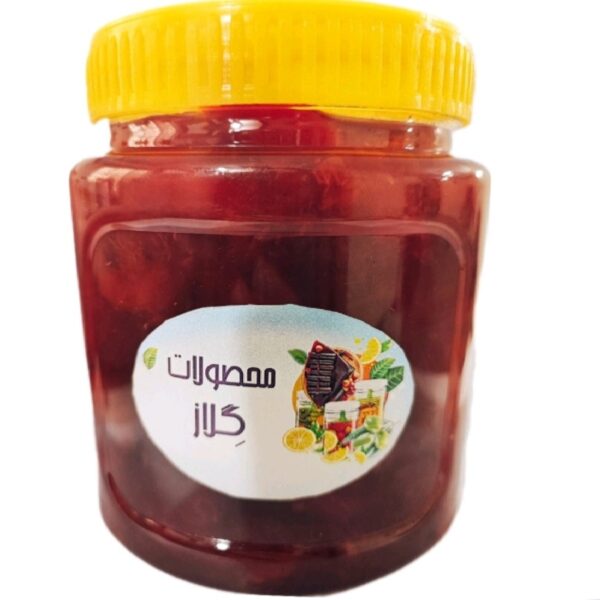 Persian Mixed Peach & Apricot Torshak in Syrup – Tangy Fruit Spread Snack, 450 gr