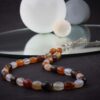 Islamic Agate Rosary Crafted with 33 Prayer Beads Muslim Misbaha