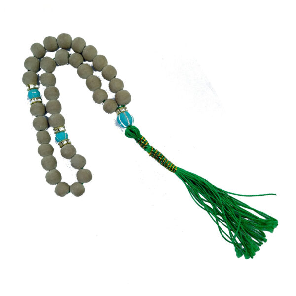 Islamic Karbala Tasbih 33 Prayer Beads with Khak-e-Shifa for Shia Dilshad