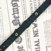 Islamic Leather Bracelet with Agate Stone for Men Model Ya Allah