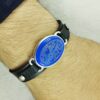 Islamic Leather Bracelet with Agate Stone for Men Model Ya Hossein