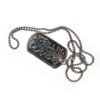 Islamic Steel Necklace for Shia with Ya Fatimah Al-Zahra Calligraphy  Pendant