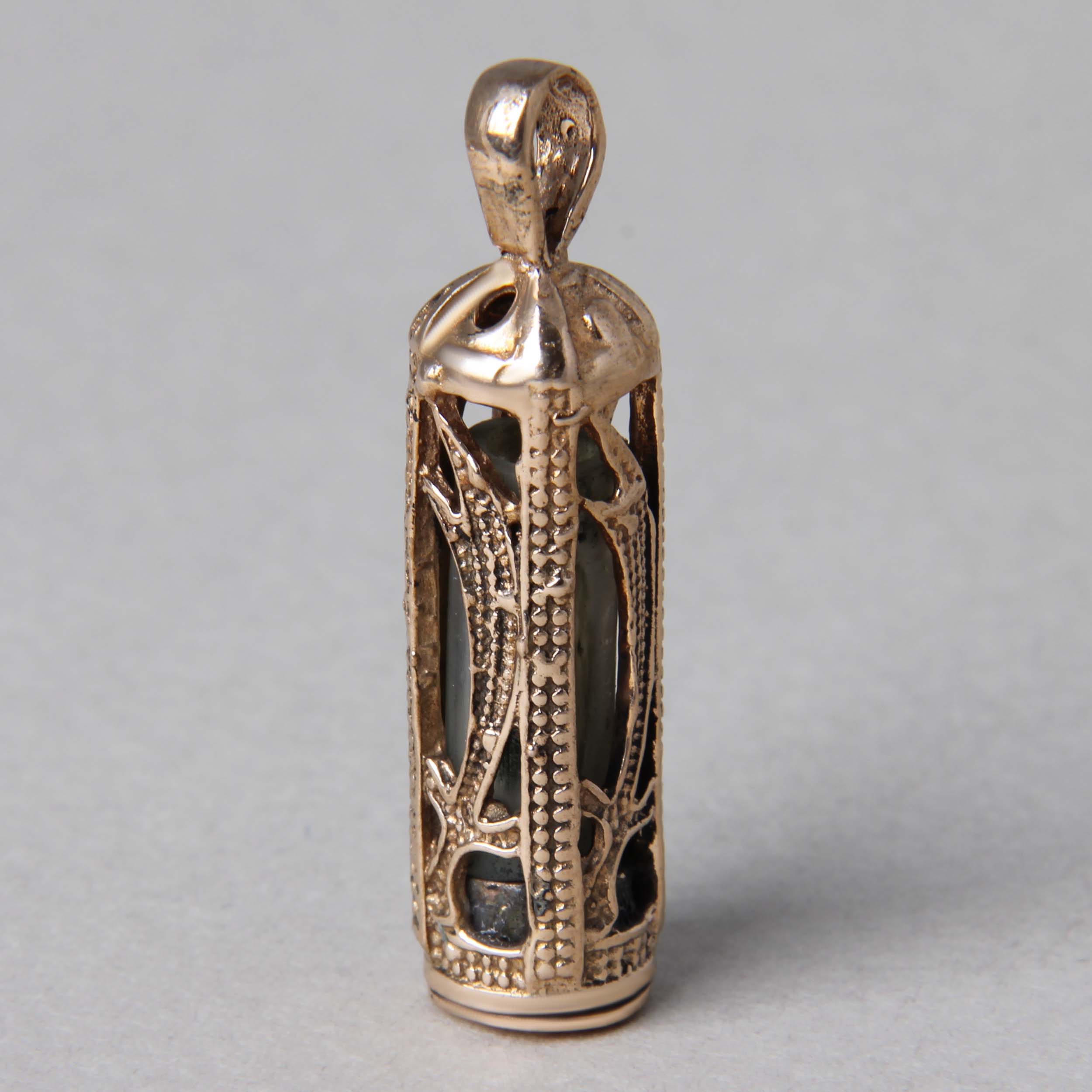 Islamic Pendant for Shia with Hirz of Imam Jawad Steel