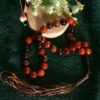 Islamic Sulemani Hakik Rosary Crafted with 33 Prayer Beads Tasbih