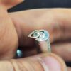 Islamic Silver Pendant for Shia with Imam Jawad Hirz