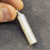 Islamic Silver Pendant for Shia with Imam Jawad Hirz