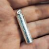 Islamic Silver Pendant for Shia with Imam Jawad Hirz