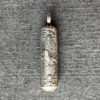 Islamic Silver Pendant with Imam Jawad Hirz for Shia