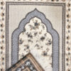 Islamic Thin Prayer Mat Sajadah in Chenille Floral