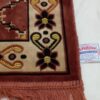 Islamic Velvet Prayer Rug Padded Sajadah Janamaz Kaaba Brick Red