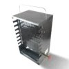 Vertical Kebab Gas Grill Burner - Smokeless with 8 Skewers for Indoor & Outdoor Use