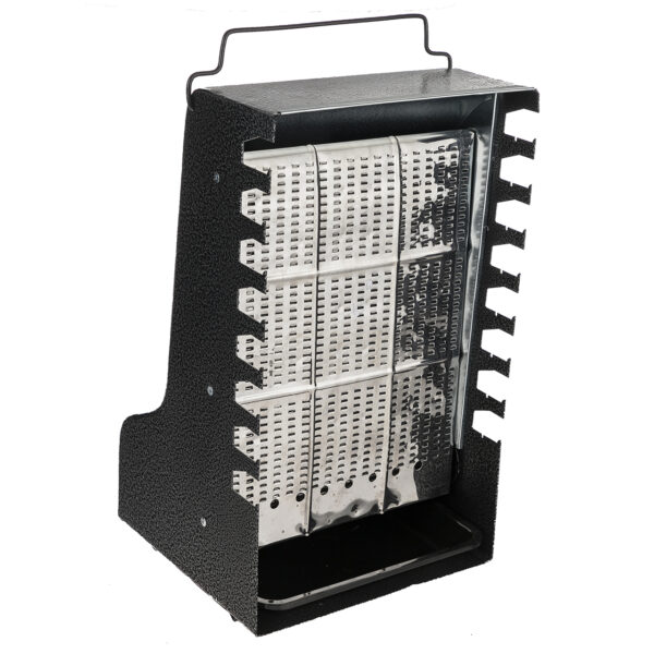 Vertical Kebab Gas Grill Machine - Wall-Mounted with 8 Burners and Heat Repellent