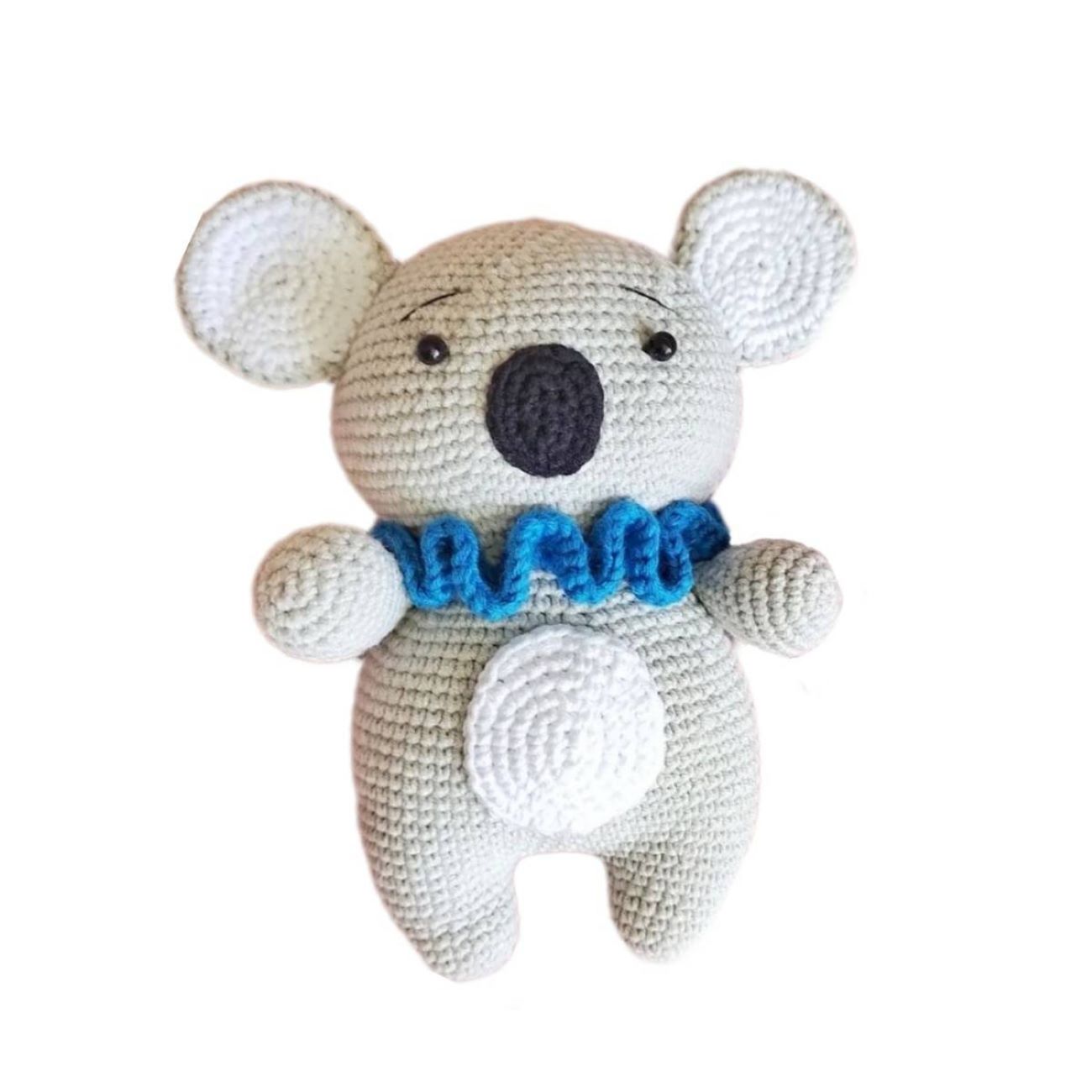 Amigurumi Stuffed Koala Animal – Handmade Crochet Plush Toy | Soft & Adorable