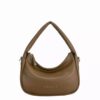 Leather Slouchy Bag - Hobo Style, Model David