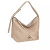 Leather Slouchy Bag - Hobo Style, Model Snake