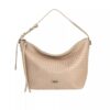 Leather Slouchy Bag - Hobo Style, Model Snake