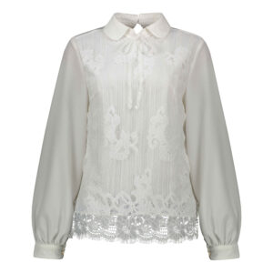 Long Sleeve Blouse for Women Model Flower