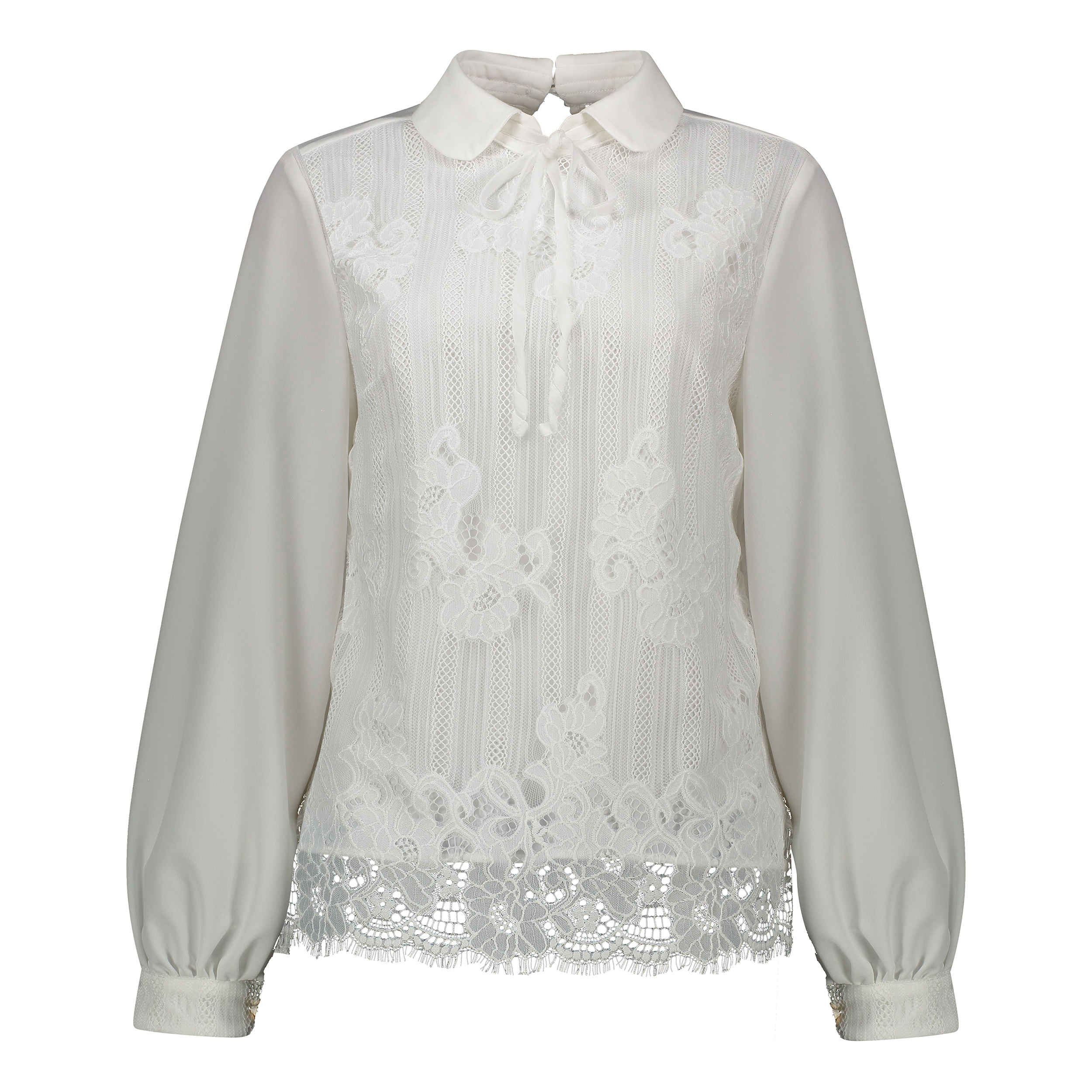 Long Sleeve Blouse for Women Model Flower