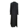Loose Fit Abaya for Muslim Women with Belt in Black