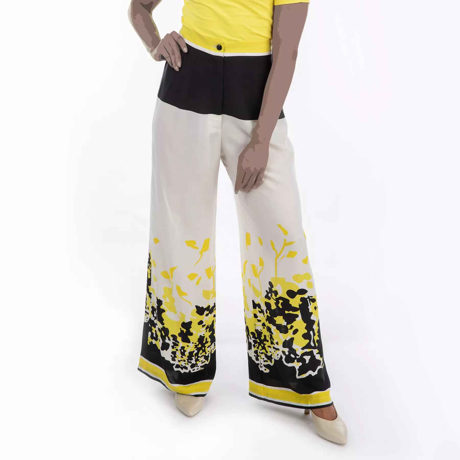 Loose Fit Trouser Pants for Women - Aurelia