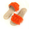 Macrame Boho Chic Slippers for Women with Round Toe