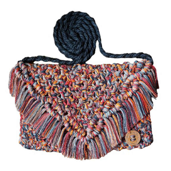 Macrame Sling Bag Handwoven for Women Model Marshmallow