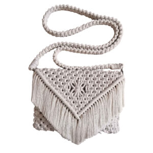 Macrame Sling Bag for Women Handwoven Model Gandom