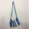 Macrame Sling Bag for Women Handwoven in White