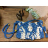 Macrame Sling Bag for Women Handwoven in White