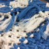 Macrame Sling Bag for Women Handwoven in White