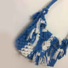 Macrame Sling Bag for Women Handwoven in White