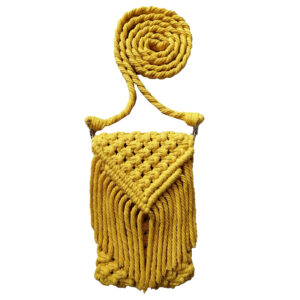 Macrame Sling Bag for Women Handwoven with Boho Design