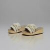 Macrame Wedge Slippers for Women Model Boho