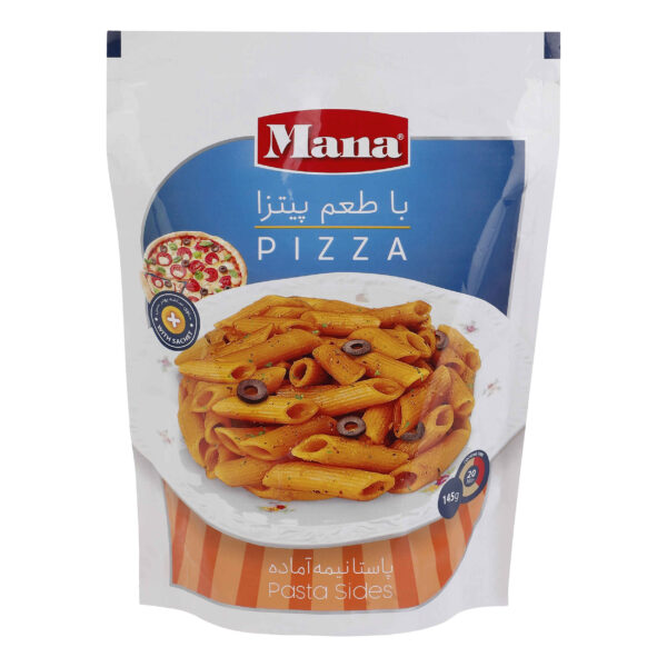 Mana Instant Pasta with Pizza Flavored 145 gr (20 Packs)