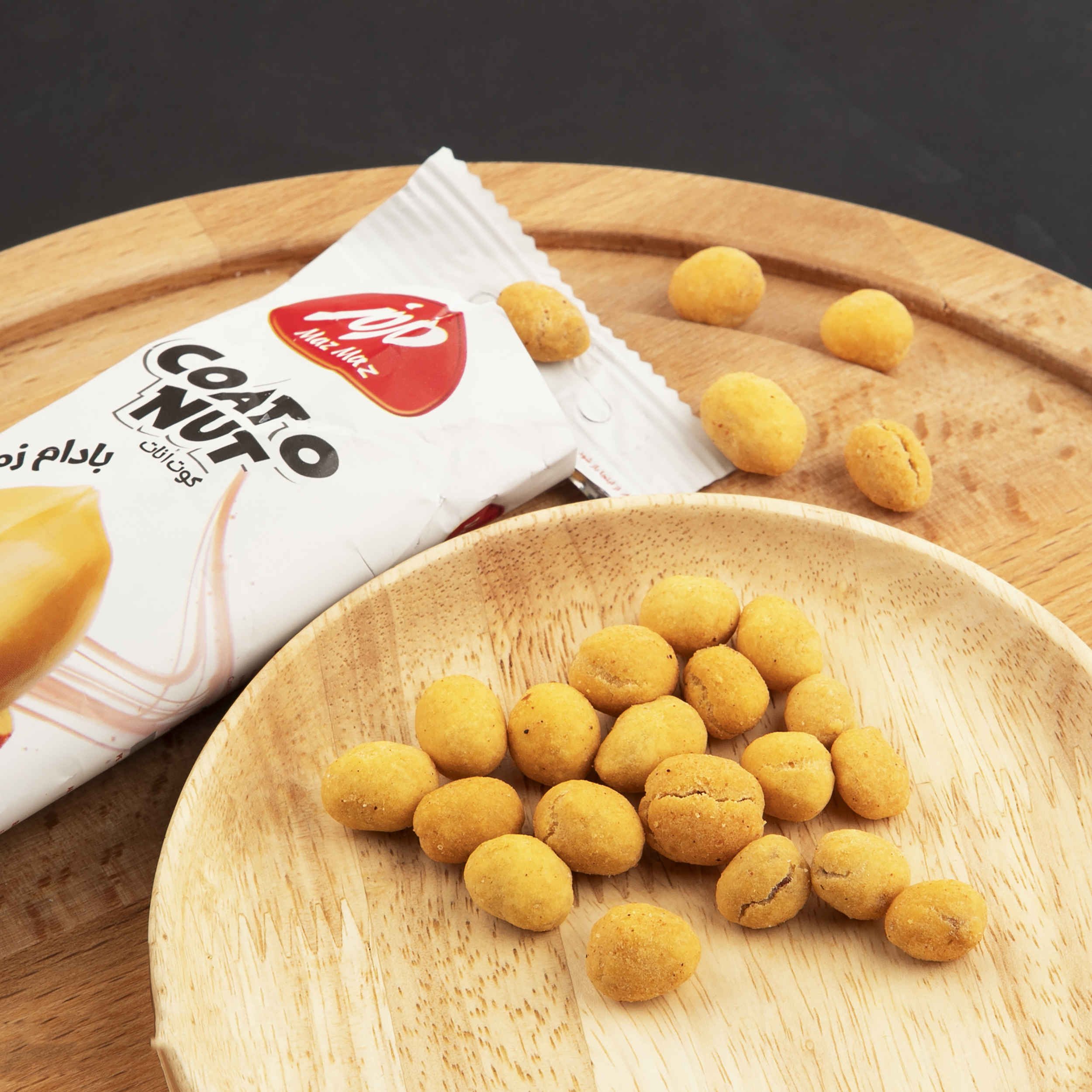 Maz Maz Ketchup-Flavored Coated Peanuts 35g (10x)