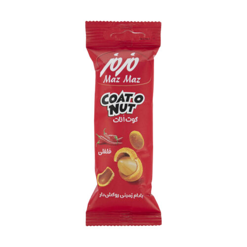 Maz Maz Hot Chili Flavored Coated Peanuts 35 gr (10x)
