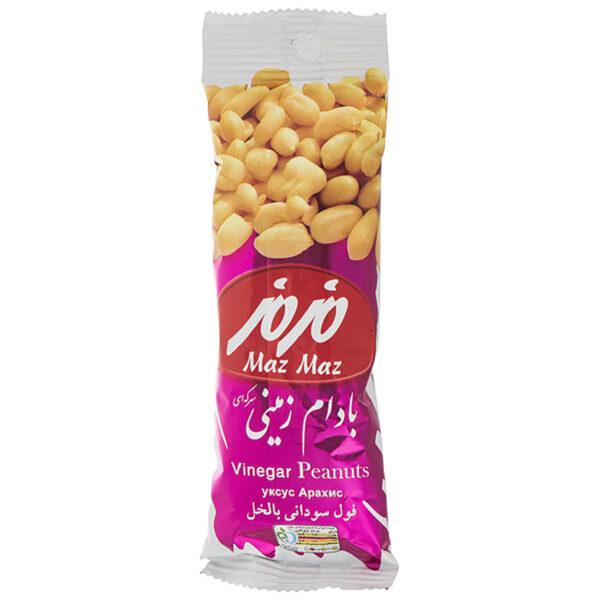Maz Maz Vinegar-Flavored Peanuts 35g (10x)