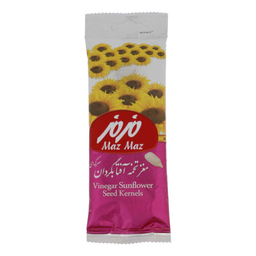 Maz Maz Vinegar Flavored Sunflower Seed Kernels Snack – 35g (x10)