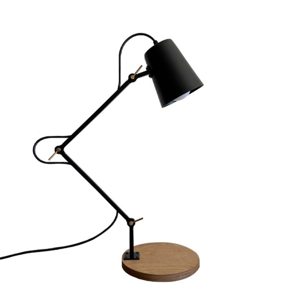 Metal Adjustable Desk Lamp Handcrafted Suitable for Reading